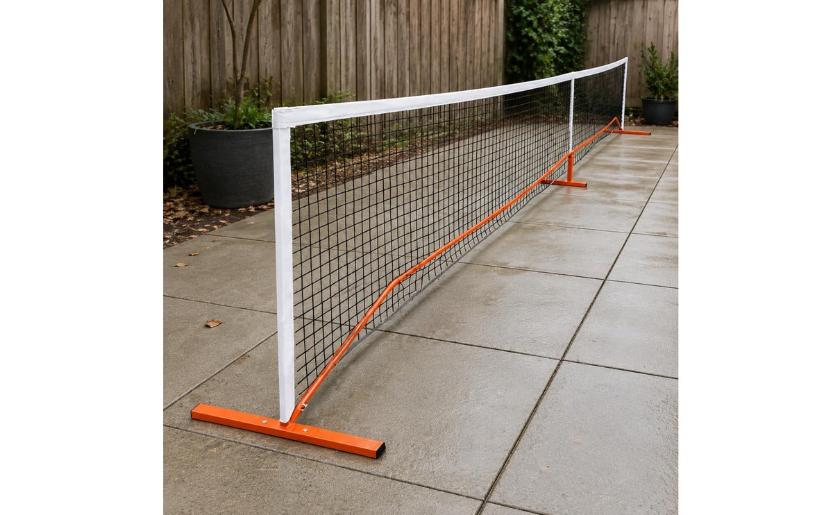 Freestanding Pickleball Net with Metal Frame