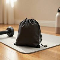 Drawstring Bag Lightweight Drawstring Pouch Bag with Hanging Loop for Gym Goers