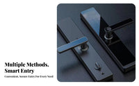 Biometr Contactless Card Ident When Ier Door Lock Multiple Methods Biometr Contactless Card Ident When Ier Door Lock with Handle