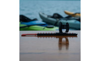 Foot Pedal with Adjustable Rail Universal Kayak Foot Pedal Lightweight Hardware for Paddling