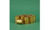 10 Pieces Diamond Pattern Ferrule Easy to Install Gilded Golf Ferrule Decorative Golf Club Shaft Caps