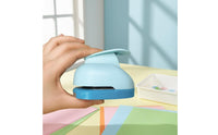 Decorative Paper Puncher Clean Cut Decorative Shape Puncher Lever Action Craft Cutter Blade Crafting Supply Non-Slip Bottom