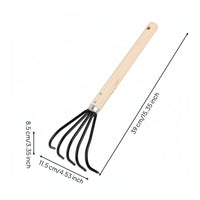 5-Claw Rake Five Prongs Seafood Digging Rake Multi-Use Outdoor Tool for Beach