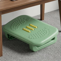 Anti-Slip Under-Desk Footrest Thickened Massage Footrest Exposed Base Under Desk Foot Massager Plastic