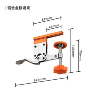 Imbot Handleless Groove Mold and Drawer Rail Installation Helper with Fixed Clamp