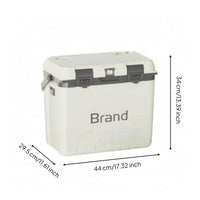 Foam Insulated Container 24-Hour Cold Retention Insulated Container Latch Closure Thermal Storage chest