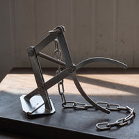 Lifting Clamp with Chain Secure Scissor Lifting Clamp One-Hand for Warehouse