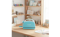 Easy to Use Hand Crank Embossing Machine Portable Manual Embossing Tool Compact Size Paper Craft Die Cutter Long-Lasting for Crafters, Beginners