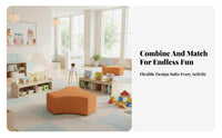 Creative Pebble Stool Set Configurable Bench Childsuitable Reception Couch for Children, Parents, Waiting Area