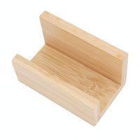 Multi-Functional Wooden Business Card Holder Minimalist Design Business Card Holder for Trade Exhibition, Shop Counter