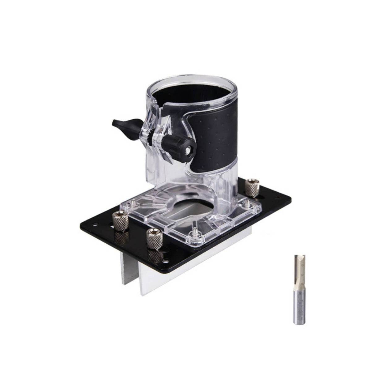 Hidden Connector Jig Precision Cabinet Router Guide Transparent Shield