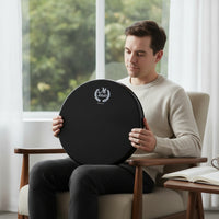 Single-Ply Drumhead Resonant Drum Skin Polyester Drum Head Replacement Long-Wearing for Drummers, Rehearsal