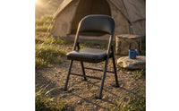 Lightweight Portable Folding Chair High Weight Capacity Collapsible Chair Long-Lasting for Camping