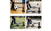 Football Training Equipment with Suction Base Indoor Soccer Training Device with Suction Individual Practice for Beginners, Home