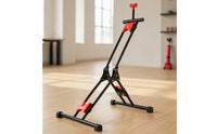 Upright Foldable Bike Stand Compact L-Shaped Bike Stand Long-Lasting Safe for Cyclists, Garage