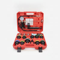Universal Water Tank Leak Tester Kit Portable Cooling System Pressure Tester Allcomplete Set Manual for Mechanics