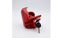 Trailer Hitch Coupler Lock Heavy-Duty Trailer Coupler Lock Clamp-Style for RV Owners