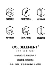 冷元素成人滑雪头盔抗冲击防风保暖防撞单双板滑雪装备护具25新款