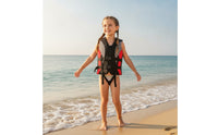 Kids Life Vest with Buckles Buoyant Boating Life Jacket with Zipper Swim Vest with Crotch Strap Secure Buoyancy Aid Adjustable