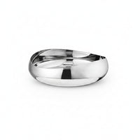Stainless Steel Fruit Bowl Modern Stainless Steel Fruit Tray Dishwasher Dish for Living Room