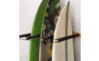 Easy Installation Surfboard Wall Mount Space Saving Surfboard Wall Rack Large Capacity Snowboard Storage Mount Scratch Protection for Surfers, Snowboarders, Garage, Home