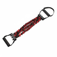 Multi-Functional Elastic Chest Expander Multifunctional Resistance Band with Handles Full Body Workout Elastic Pull Rope with Handles Portable for Men, Beginners, Gym, Travel