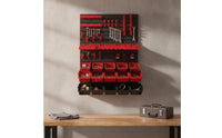 Space-Saving Pegboard Organizer with Bins and Hooks Modular Wall-Mounted Tool Organizer Heavy-Duty Pegboard with Bins Multi-Purpose for Mechanics