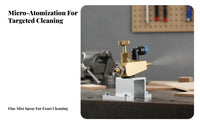 Even Atomization Border Bander Cleaning Nozzle Long-Lasting Brass Air Atomizing Nozzle for Factory, Workshop