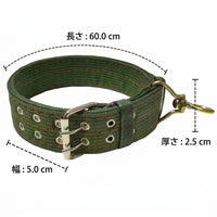 Nylon Webbing Dog Collar, Adjustable, Durable, for Small, Medium, Large Dogs, Walking, Training