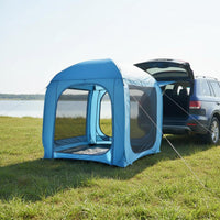 Vehicle Rear Extension Tent Rainproof SUV Tailgate Tent Quick Open Outdoor Gear for Campers, Families, Road Trips, Tailgating