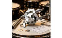 Cymbals Extension Clamp Knurled Percussion Part Metal Musical Instrument Parts