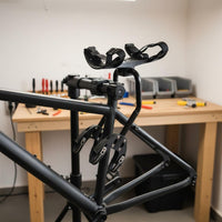 High Load Capacity Mountain Bike Rack Adjustable Two-Wheeler Rear Rack