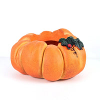 Pumpkin Planter Cute Pumpkin Flower Pot Rustic for Gardeners, Courtyard, Balcony