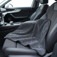 Double Sided Towel Microfibre Cloth, 40x60cm Microfibre Cloth Car Drying Towel, 350 GSM Twisted Yarn for Detailing and Fast Drying