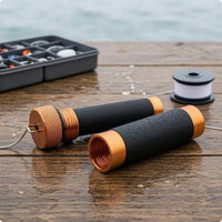 Fishing Knot Tool Handheld Line Pulling Tool Fishing Knot Tyer Knurled Grip Angling Gear Threaded Cap