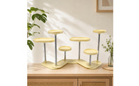 Multi-Level Figurine Display Rack 6-Tier Figurine Display Shelf Stable Holder Sturdy for Collectors