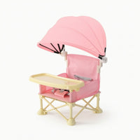 High Chair with Tray Detachable Infant Feeding Seat Removable Furniture for Dining Room
