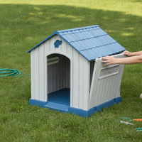 Outdoor All-Season Dog House for Medium to Large Dogs - Weatherproof & Insulated Pet Shelter