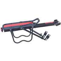 Aluminum Rear Cargo Rack Cylindrical Cycle Rear Rack Sturdy Luggage Carrier Lightweight for Commuters