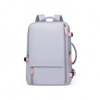 Structured Laptop Backpack with USB Charging Port Organized Backpack with Laptop Compartment Sturdy Daypack Long-Lasting for Travelers