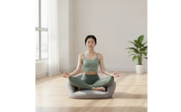 Ergonomic Floor Cushion with Backrest Supportive Meditation Cushion Comfortable Furniture Sturdy for Yogis