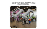 Solid Cast Iron Boxing Dumbbell Non-Slip Grip Boxing Hand Weights Ergonomic Design for Women, Boxers, Running, Home Workout, Gym