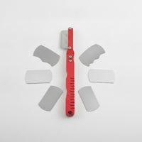 Fine-Tooth Model Craft Saw with Blades Compact Hobby Saw with Blades Precision Non-Slip for Hobbyists, Crafters, DIY Crafts