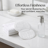 Invisible Underarm Protection for Women with Thin Absorbing Design for Work Wear, Perspiration Guards for Summer Clothing