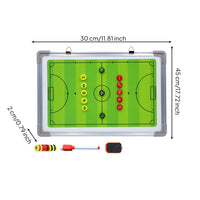 Portable Attractive Soccer Board Long-Lasting Attractive Board Complete Kit for Coaches, Training