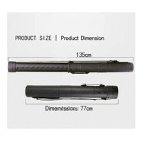 Telescopic Drawing Tube Hard Extendable Poster Tube Lightweight Telescopic Case for Building Designers, Draftsmen