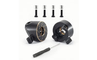 Front Steering Hub Black and Gold Steering Hub Heavy Duty Wheel Weight