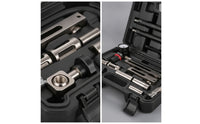 Heavy Duty Valve Stem Seal Tool Kit Portable Valve Seal Removal Tool with Case Easy to Use Corrosion-Resistant for Mechanics, Garage