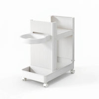 Athletic Gear Storage Cart Wheeled Athletic Gear Organizer with Wheels Mobile Ball Rack with Wheels for Garage