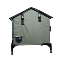 Pet House with Viewing Window and Sturdy Bracket, Breathable Fabric Cage for Dogs and Cats